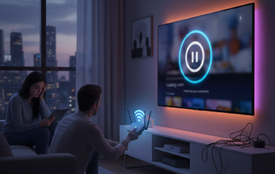 Netflix or YouTube on a smart TV