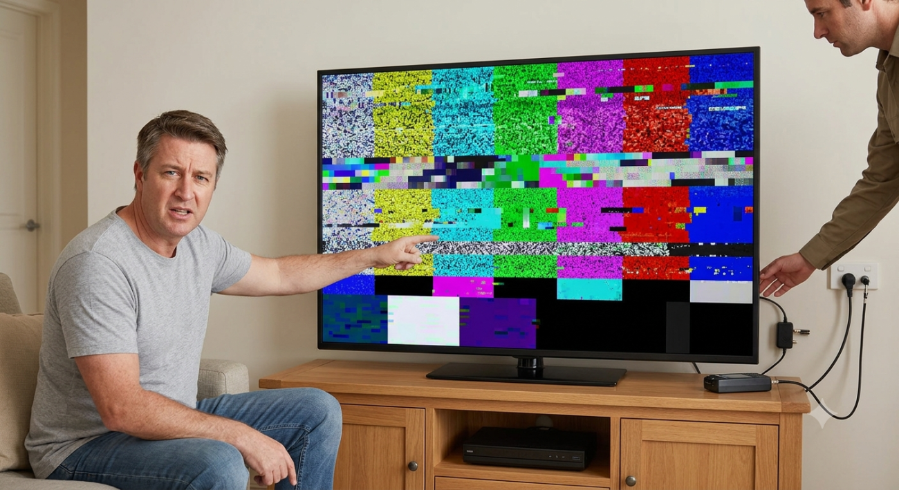 TV signal repair in Shepparton